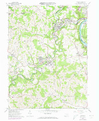 Download a high-resolution, GPS-compatible USGS topo map for Mather, PA (1973 edition)