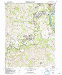 Download a high-resolution, GPS-compatible USGS topo map for Mather, PA (1994 edition)