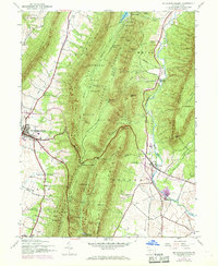 Download a high-resolution, GPS-compatible USGS topo map for Mc Connellsburg, PA (1969 edition)