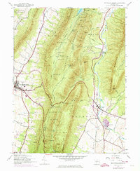 Download a high-resolution, GPS-compatible USGS topo map for Mc Connellsburg, PA (1974 edition)