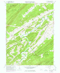 Download a high-resolution, GPS-compatible USGS topo map for Mc Coysville, PA (1977 edition)