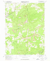 Download a high-resolution, GPS-compatible USGS topo map for Mc Gees Mills, PA (1975 edition)