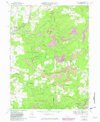 Download a high-resolution, GPS-compatible USGS topo map for Mc Gees Mills, PA (1982 edition)