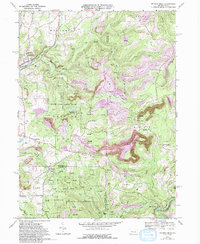 Download a high-resolution, GPS-compatible USGS topo map for Mc Gees Mills, PA (1994 edition)