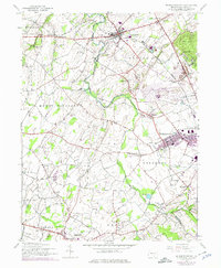 Download a high-resolution, GPS-compatible USGS topo map for Mc Sherrystown, PA (1975 edition)