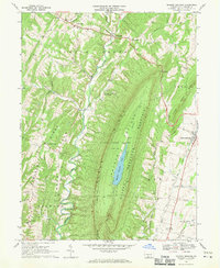Download a high-resolution, GPS-compatible USGS topo map for Meadow Grounds, PA (1970 edition)