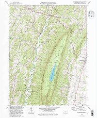 Download a high-resolution, GPS-compatible USGS topo map for Meadow Grounds, PA (1997 edition)