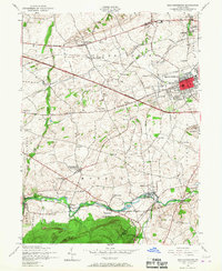 Download a high-resolution, GPS-compatible USGS topo map for Mechanicsburg, PA (1967 edition)