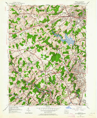 Download a high-resolution, GPS-compatible USGS topo map for Media, PA (1964 edition)