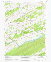 Download a high-resolution, GPS-compatible USGS topo map for Mexico, PA (1977 edition)