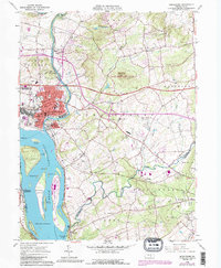 Download a high-resolution, GPS-compatible USGS topo map for Middletown, PA (1990 edition)