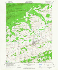 Download a high-resolution, GPS-compatible USGS topo map for Mifflinburg, PA (1966 edition)