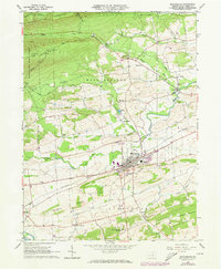 Download a high-resolution, GPS-compatible USGS topo map for Mifflinburg, PA (1973 edition)