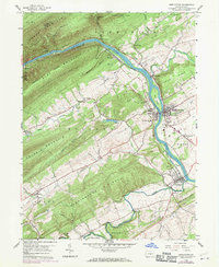 Download a high-resolution, GPS-compatible USGS topo map for Mifflintown, PA (1970 edition)