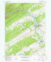 Download a high-resolution, GPS-compatible USGS topo map for Mifflintown, PA (1977 edition)