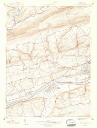 Download a high-resolution, GPS-compatible USGS topo map for Mifflinville, PA (1947 edition)