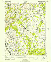 Download a high-resolution, GPS-compatible USGS topo map for Milford Square, PA (1957 edition)