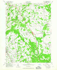 Download a high-resolution, GPS-compatible USGS topo map for Milford Square, PA (1967 edition)
