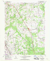 Download a high-resolution, GPS-compatible USGS topo map for Milford Square, PA (1970 edition)