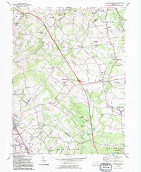 Download a high-resolution, GPS-compatible USGS topo map for Milford Square, PA (1995 edition)