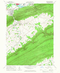Download a high-resolution, GPS-compatible USGS topo map for Mill Hall, PA (1966 edition)