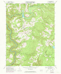 Download a high-resolution, GPS-compatible USGS topo map for Mill Run, PA (1973 edition)