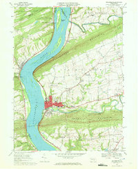 Download a high-resolution, GPS-compatible USGS topo map for Millersburg, PA (1972 edition)
