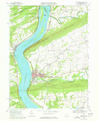 Download a high-resolution, GPS-compatible USGS topo map for Millersburg, PA (1977 edition)