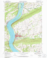 Download a high-resolution, GPS-compatible USGS topo map for Millersburg, PA (1988 edition)