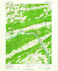 Download a high-resolution, GPS-compatible USGS topo map for Millerstown, PA (1961 edition)