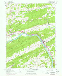 Download a high-resolution, GPS-compatible USGS topo map for Millerstown, PA (1979 edition)