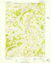 Download a high-resolution, GPS-compatible USGS topo map for Millerton, PA (1956 edition)