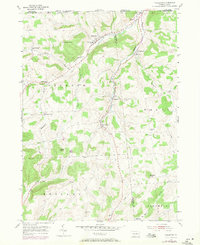 Download a high-resolution, GPS-compatible USGS topo map for Millerton, PA (1971 edition)