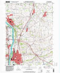 Download a high-resolution, GPS-compatible USGS topo map for Milton, PA (2000 edition)