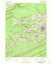 Download a high-resolution, GPS-compatible USGS topo map for Minersville, PA (1968 edition)