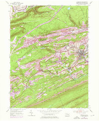 Download a high-resolution, GPS-compatible USGS topo map for Minersville, PA (1975 edition)
