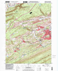 Download a high-resolution, GPS-compatible USGS topo map for Minersville, PA (2001 edition)