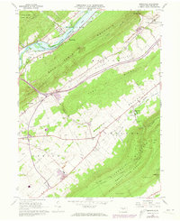 Download a high-resolution, GPS-compatible USGS topo map for Mingoville, PA (1973 edition)