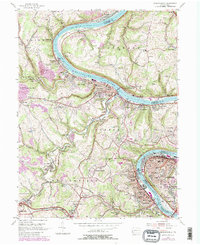 Download a high-resolution, GPS-compatible USGS topo map for Monongahela, PA (1979 edition)