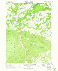 Download a high-resolution, GPS-compatible USGS topo map for Monroeton, PA (1973 edition)