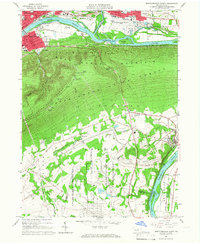 Download a high-resolution, GPS-compatible USGS topo map for Montoursville South, PA (1967 edition)