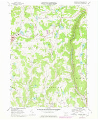 Download a high-resolution, GPS-compatible USGS topo map for Montrose East, PA (1978 edition)
