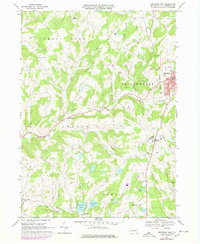 Download a high-resolution, GPS-compatible USGS topo map for Montrose West, PA (1978 edition)