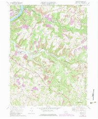 Download a high-resolution, GPS-compatible USGS topo map for Mosgrove, PA (1979 edition)