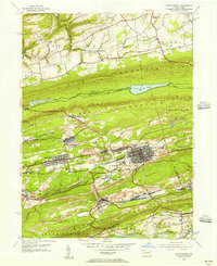 Download a high-resolution, GPS-compatible USGS topo map for Mount Carmel, PA (1956 edition)