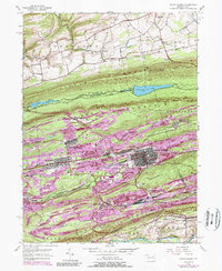 Download a high-resolution, GPS-compatible USGS topo map for Mount Carmel, PA (1989 edition)