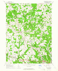 Download a high-resolution, GPS-compatible USGS topo map for Mount Chestnut, PA (1965 edition)