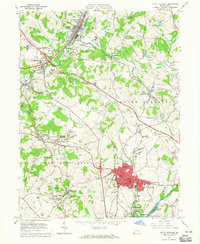 Download a high-resolution, GPS-compatible USGS topo map for Mount Pleasant, PA (1965 edition)