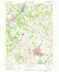 Download a high-resolution, GPS-compatible USGS topo map for Mount Pleasant, PA (1973 edition)