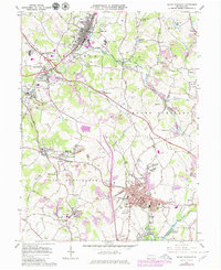 Download a high-resolution, GPS-compatible USGS topo map for Mount Pleasant, PA (1980 edition)